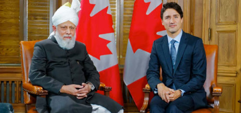 Prime Minister of Canada receives Head of Ahmadiyya Muslim Community in Ottawa