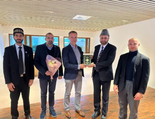 Med borgmästaren i Ingå