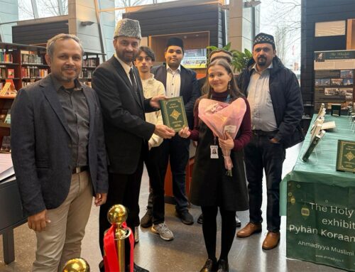 Heliga Koranens utställning i Raisio